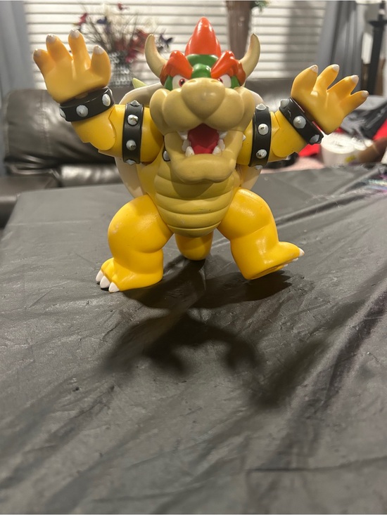 Nintendo Other - Jakks Pacific World of Nintendo Bowser 6" Action Figure 2014 Loose Mario